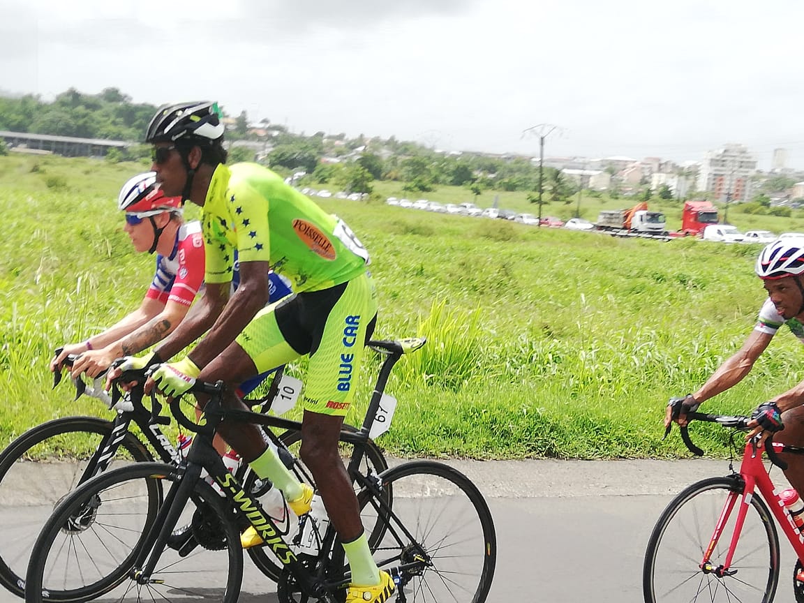 Tour cycliste 2019 : victoire d&#039;Eduin Becerra Becerra au Macouba qui rafle au passage le maillot jaune