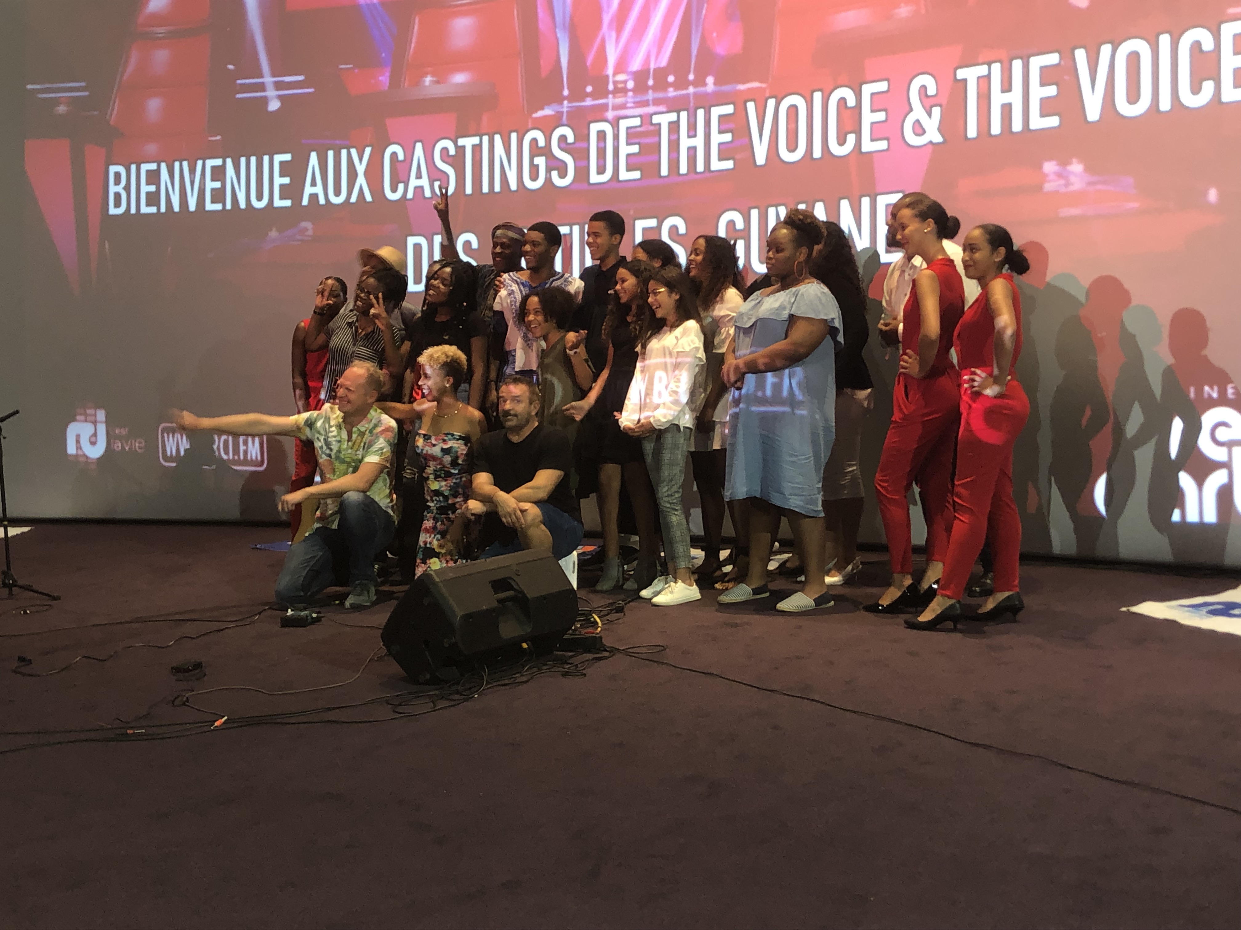    Bruno Berberes présent pour le dernier casting de The Voice Guadeloupe

