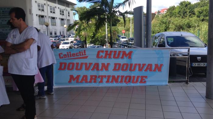    Le collectif CHUM Douvan Douvan et la CGTM solidaires du CHU de Guadeloupe

