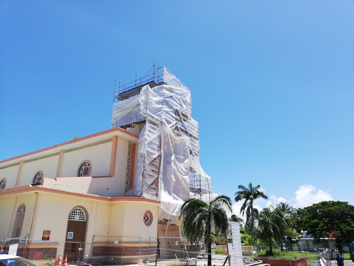     Des travaux titanesques pour rénover l'église de Sainte-Anne

