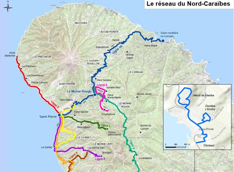     Le Nord Caraïbe a désormais un réseau de transport en commun optimisé

