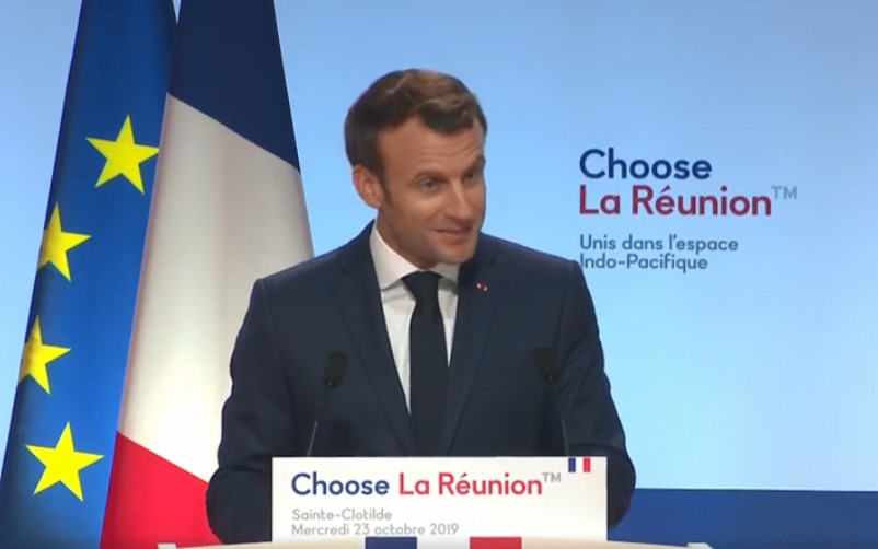     Le président de la République Emmanuel Macron est arrivé sur l'île de la Réunion

