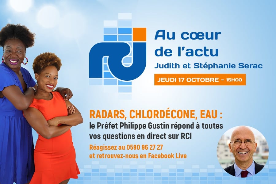     Retrouvez le Préfet de Région  en DIRECT  sur RCI Guadeloupe 

