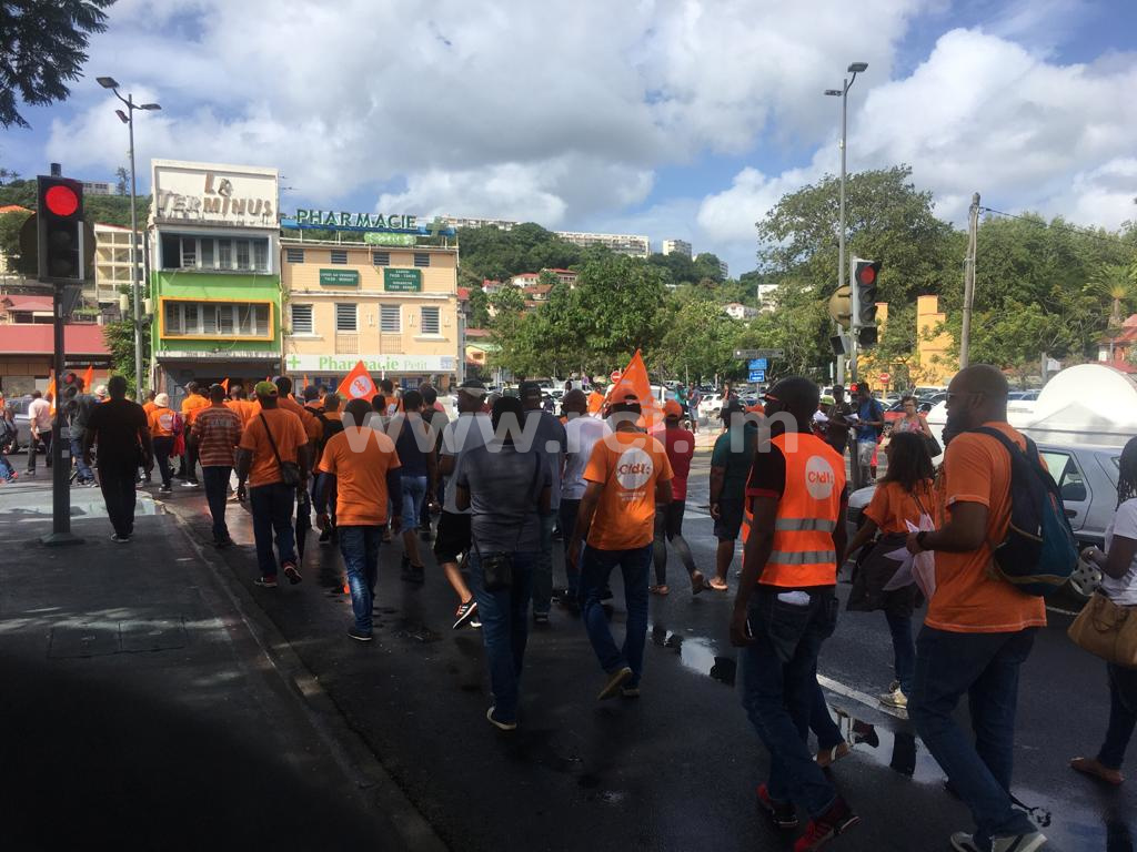     Réforme des retraites : entre 3 000 et 4 000 manifestants dans les rues de Fort-de-France

