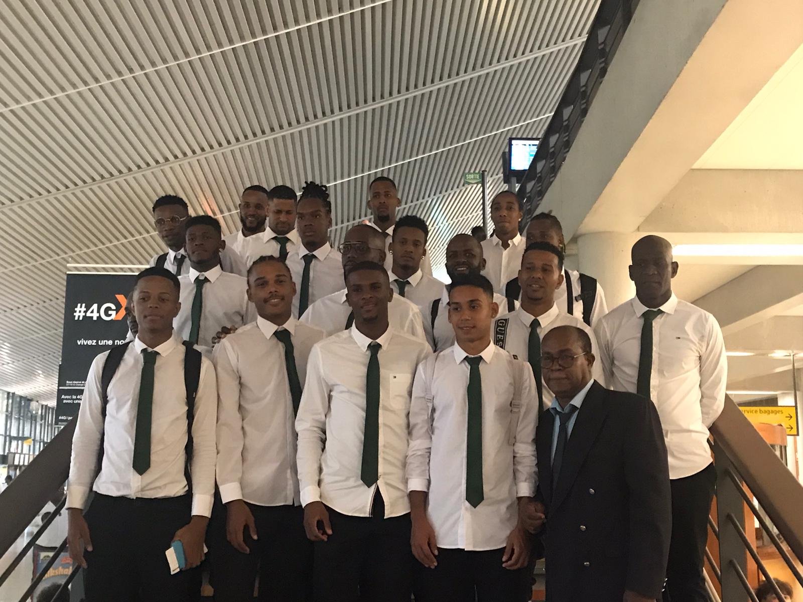     Les footballeurs du Club Franciscain ont quitté la Martinique pour disputer le 8e tour de la coupe de France

