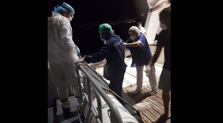    Un membre d'équipage du Club Med 2 évacué par les Forces Armées aux Antilles

