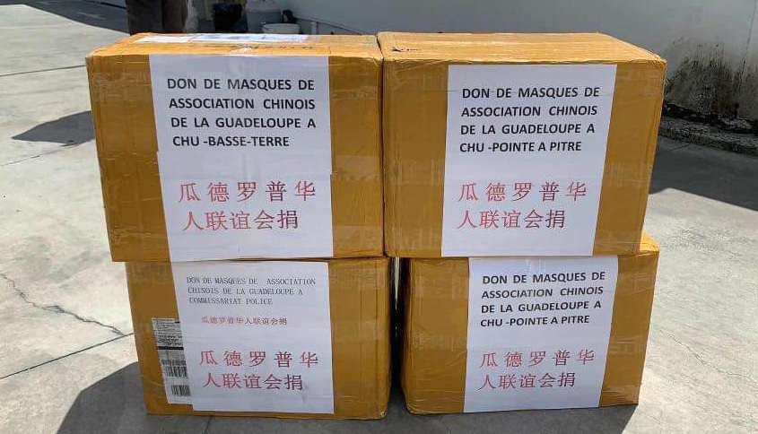     Les chinois de Guadeloupe donnent 12.000 masques aux soignants et policiers

