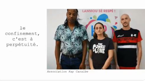    L'association Kap Caraïbe participe à un clip pour la journée mondiale de lutte contre l'homophobie

