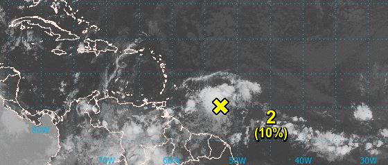    Une forte onde tropicale approche par le sud de l'Arc Antillais

