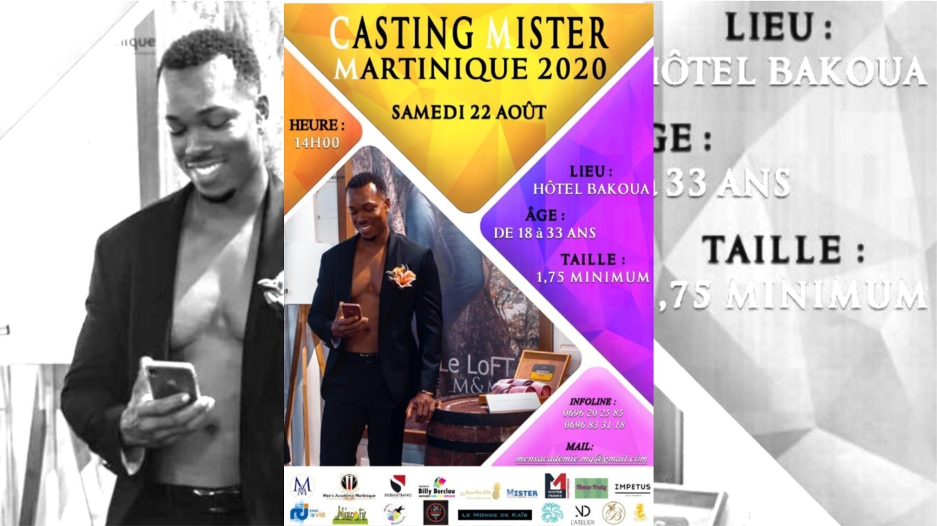     Casting Mister Martinique 2020

