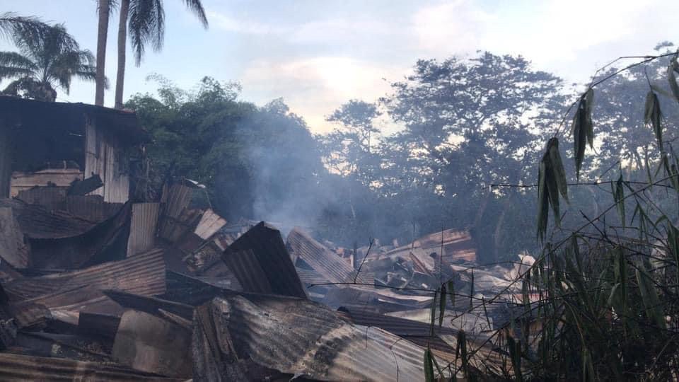 Guyane : le squat Bambou ravagé par les flammes