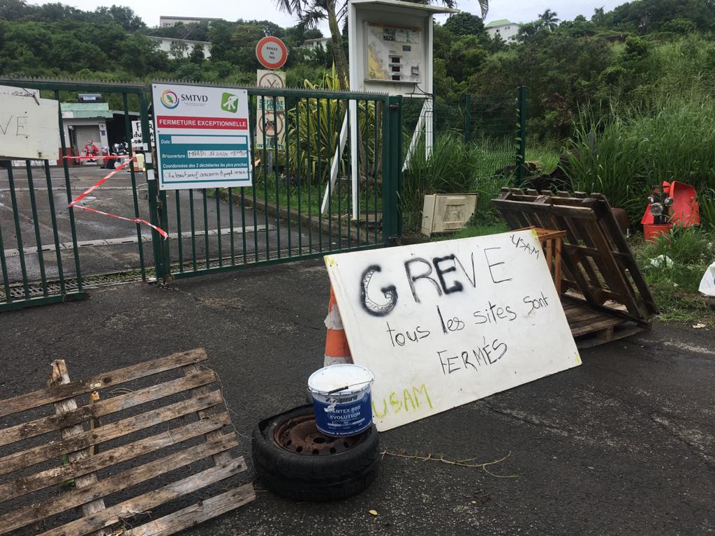    Mouvement de grève dans les déchetteries de la Martinique

