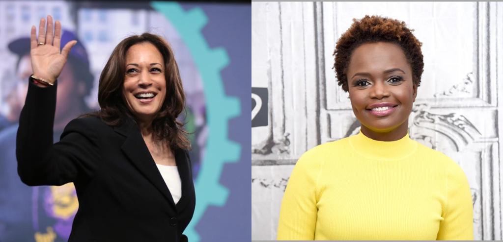    Kamala Harris et Karine Jean-Pierre, deux femmes noires et caribéennes dans le premier cercle de Joe Biden

