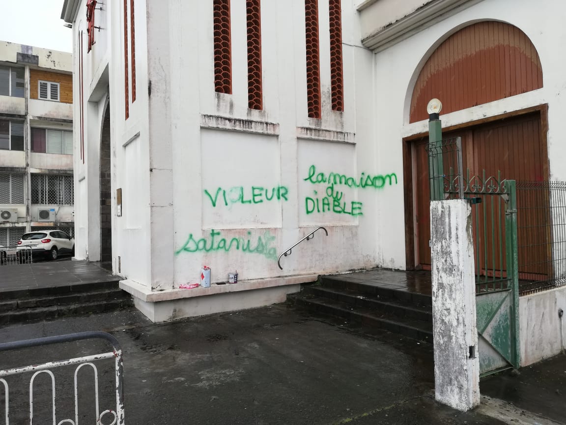     Des actes de vandalisme à l'église de Bellevue


