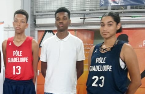     Trois Guadeloupéens intègrent le pôle basket de l'INSEP 

