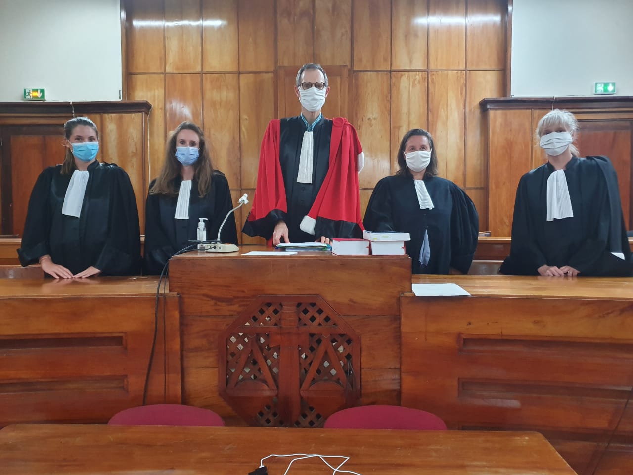     Premier procès de la Cour Criminelle de Guadeloupe 

