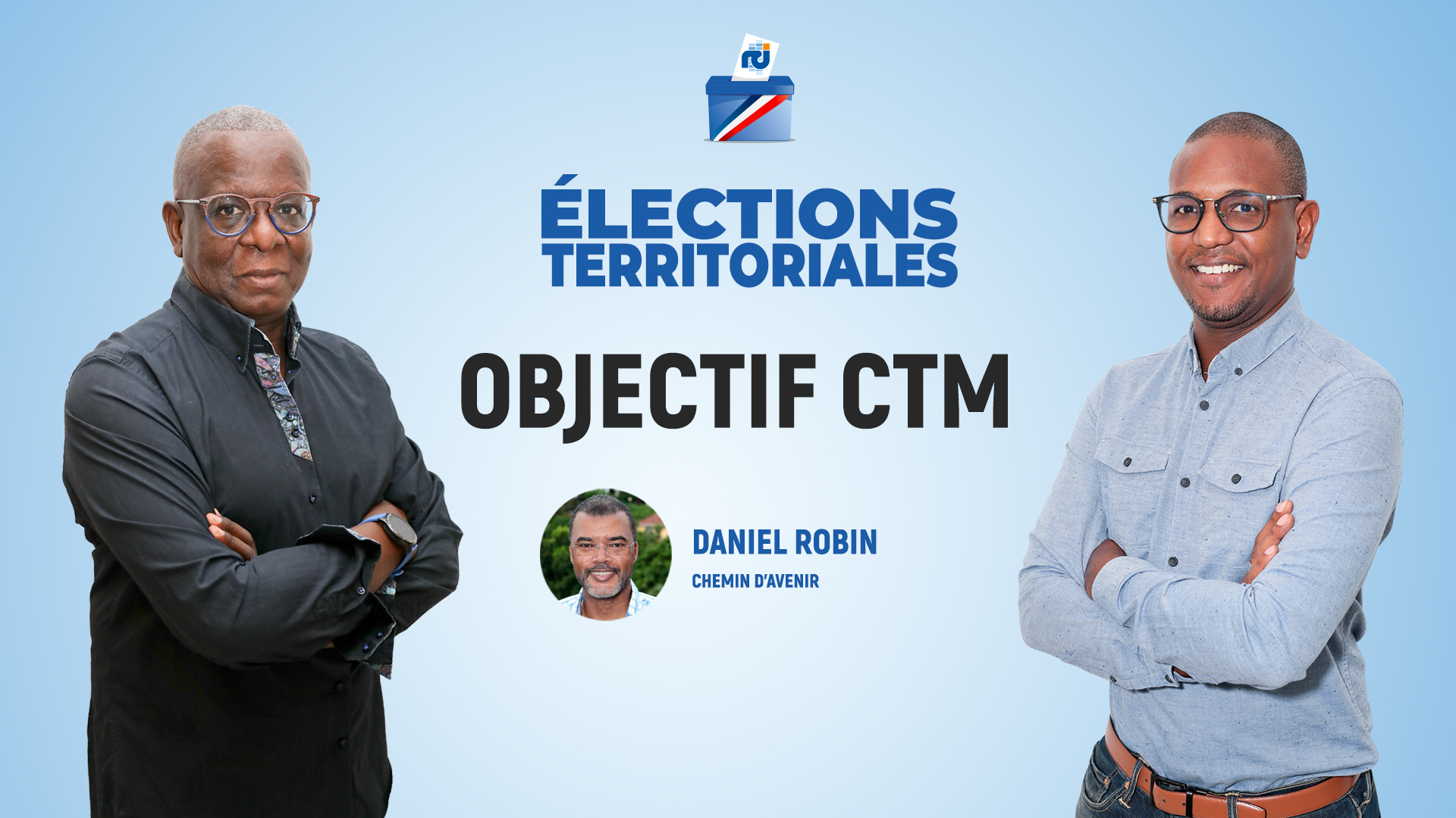     Daniel Robin est l'invité d'Objectif CTM, l'émission politique de RCI

