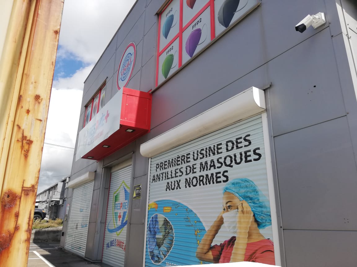     L’usine de masques de la Guadeloupe au centre d’une enquête pour détournements de fonds publics 


