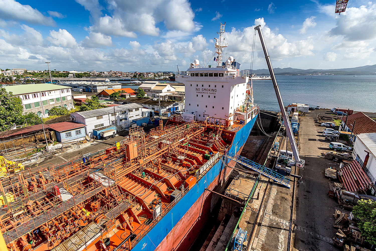    Le grand port maritime de Martinique impacté par la crise sanitaire du Covid-19

