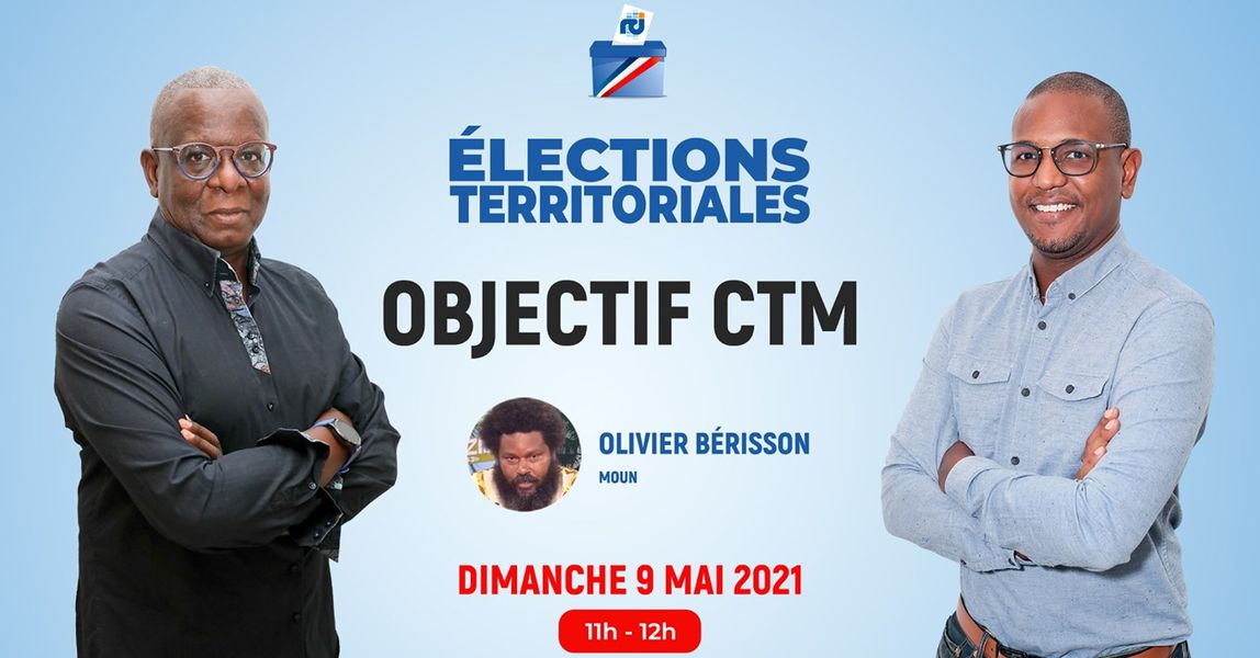     [LIVE] Olivier Bérisson est l'invité d'Objectif CTM, l'émission politique de RCI

