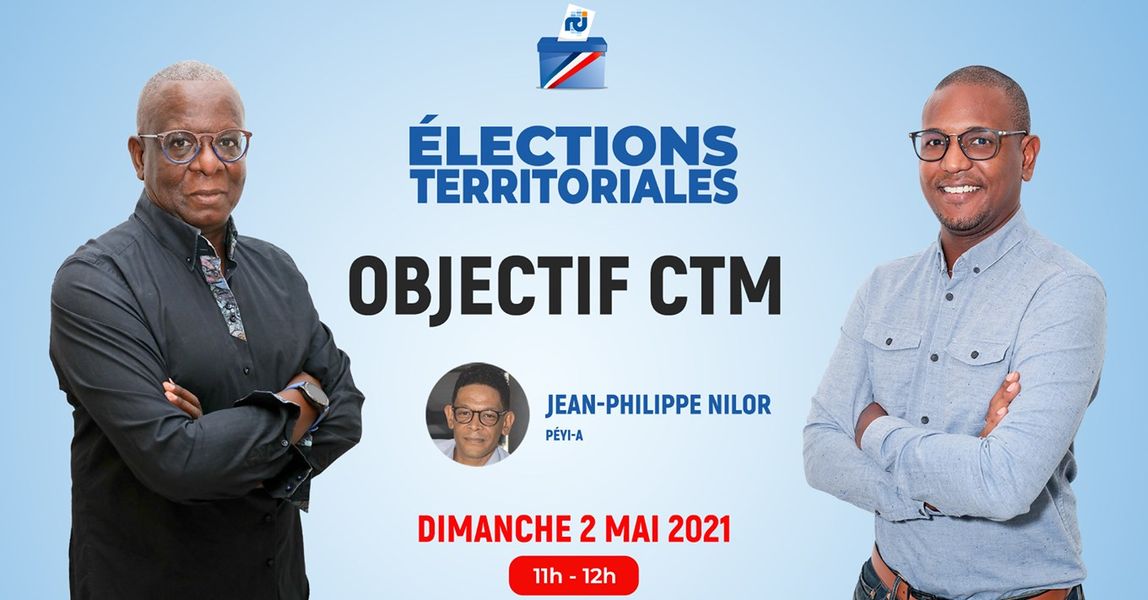     [LIVE] Jean-Philippe Nilor est l'invité d'Objectif CTM, l'émission politique de RCI

