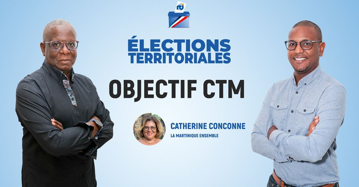     [LIVE] Catherine Conconne est l'invitée d'Objectif CTM, l'émission politique de RCI

