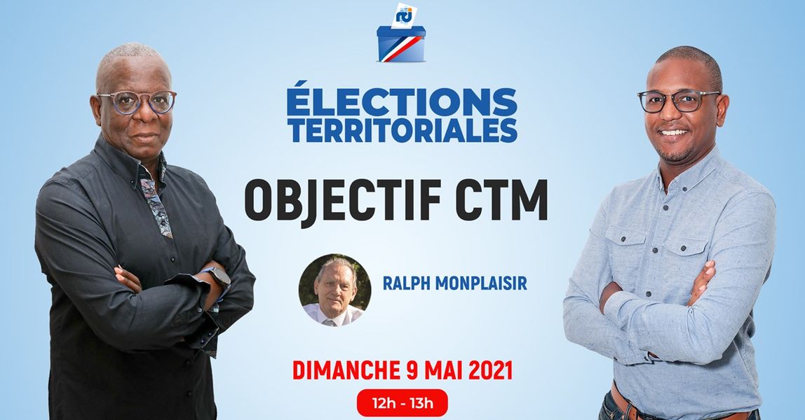     [LIVE] Ralph Monplaisir est l'invité d'Objectif CTM, l'émission politique de RCI

