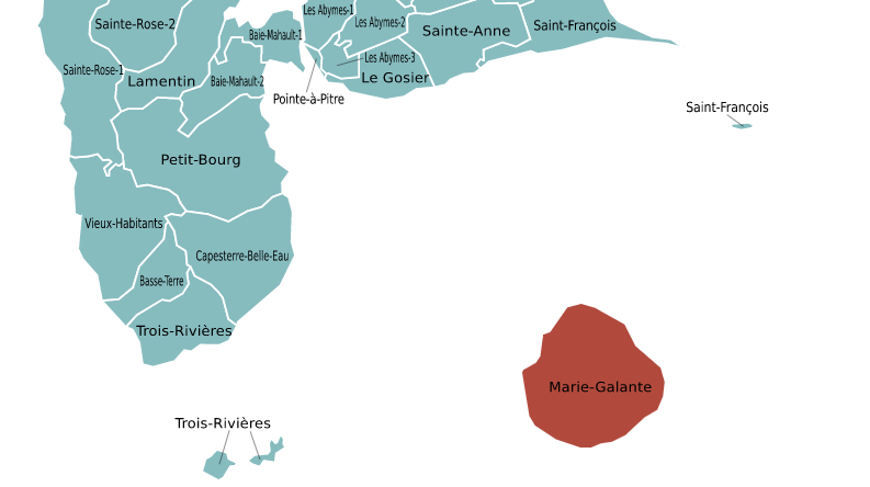     Candidatures pour le canton de Marie-Galante


