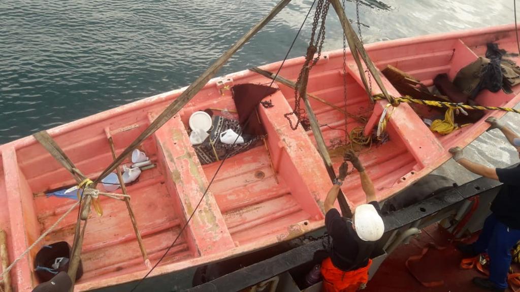 Des pêcheurs Saint-Vincentais secourus par un équipage de Martinique