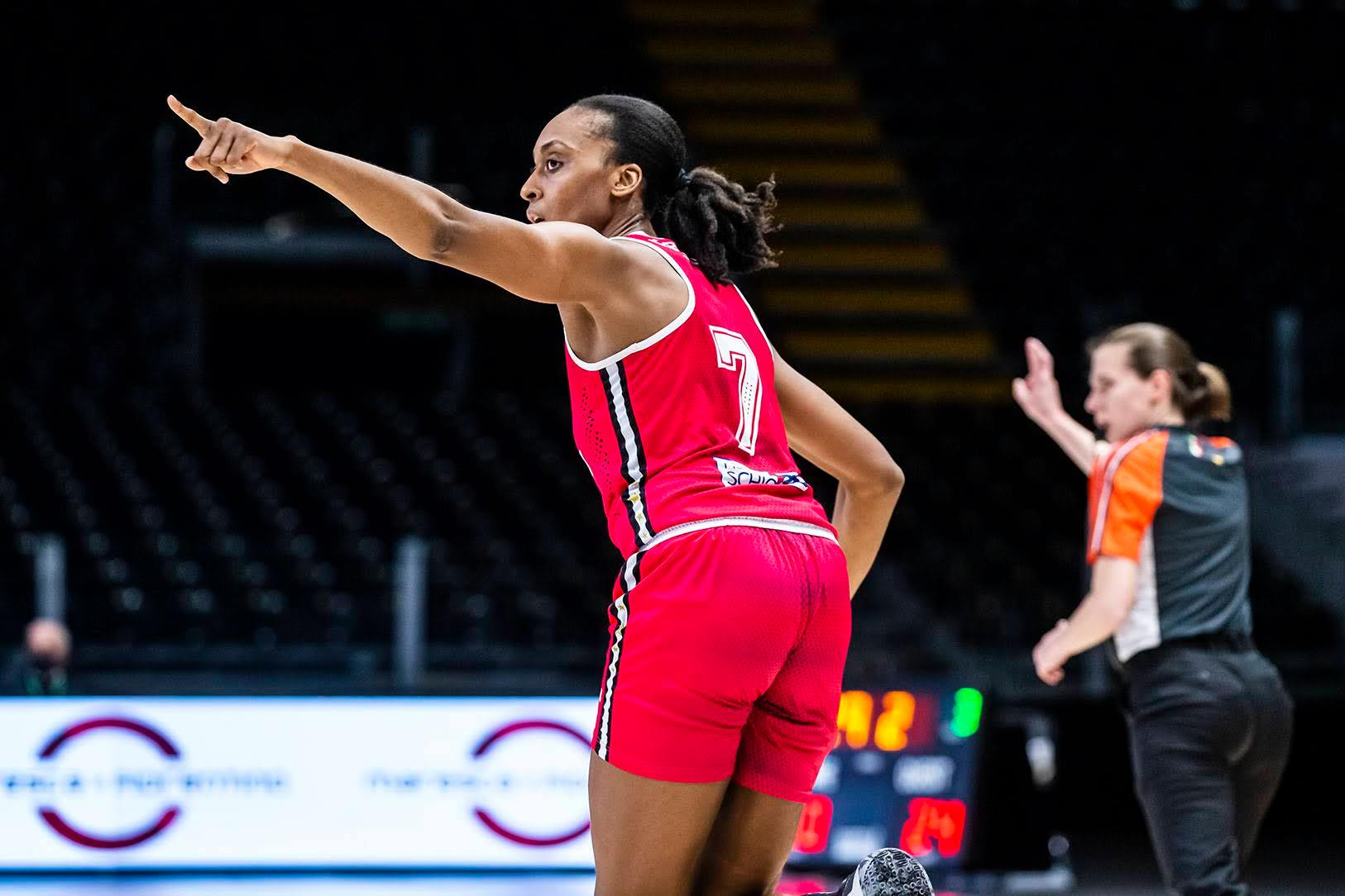     Basket-ball : la Martiniquaise Sandrine Gruda pas retenue dans la liste pour les JO 2024

