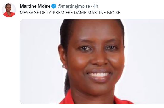     Martine Moïse s'exprime pour la première fois depuis l'assassinat de son mari


