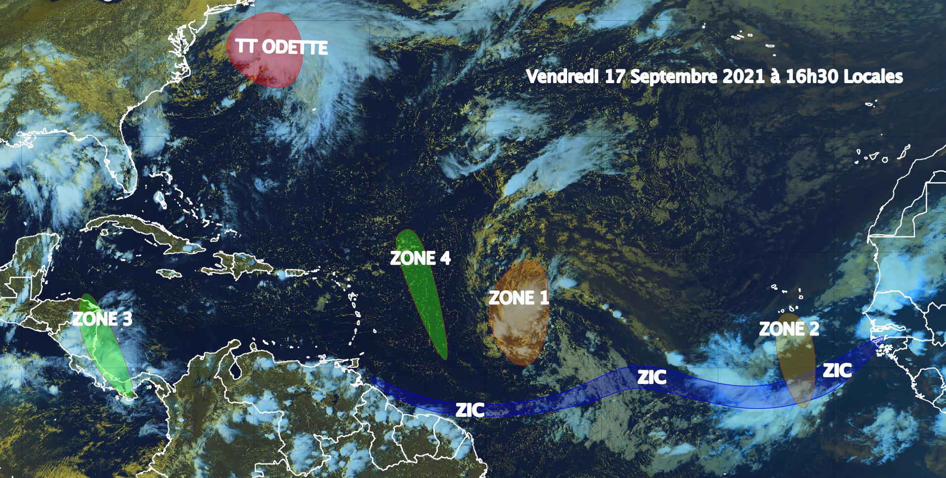     Une onde tropicale au large des Petites Antilles présente un fort potentiel de renforcement

