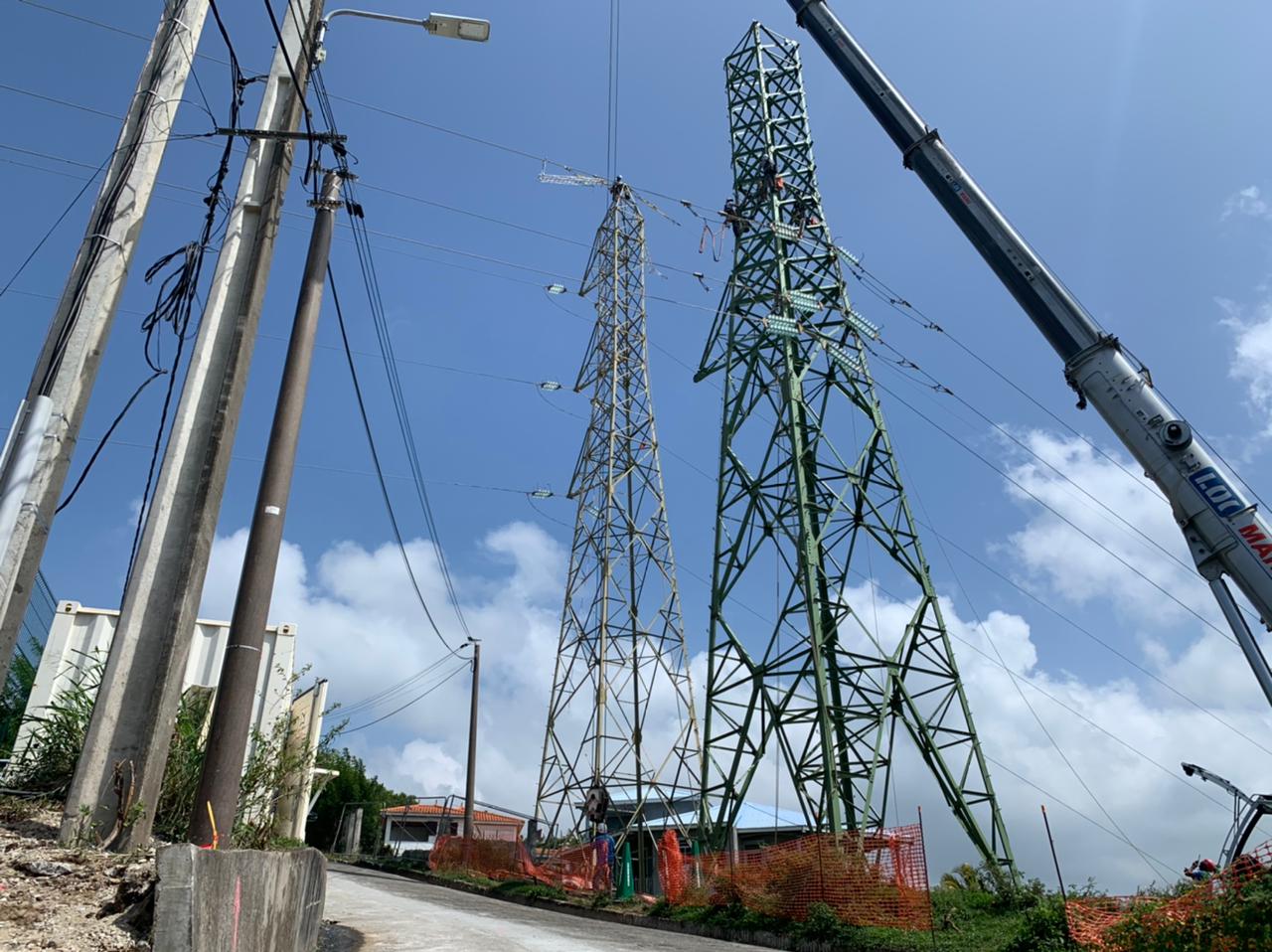     EDF Martinique procède au renforcement de son réseau haute-tension

