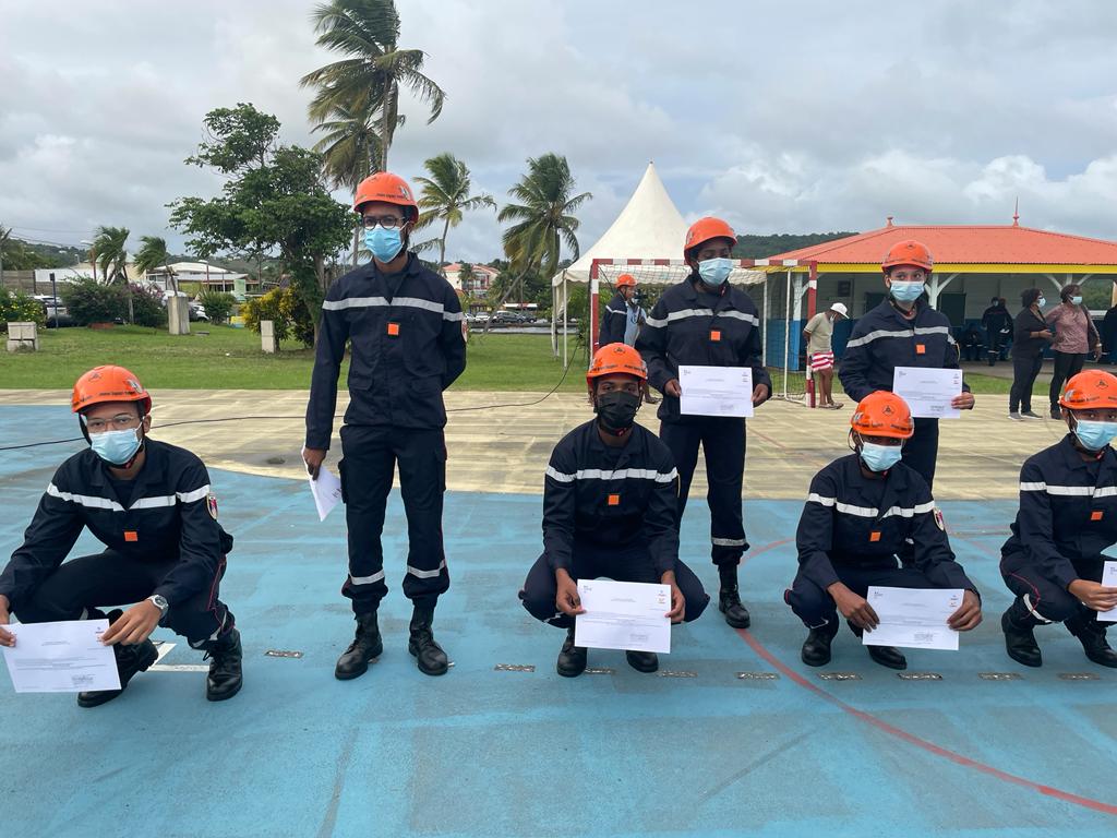     Transmission et relève chez les sapeurs-pompiers de la Martinique

