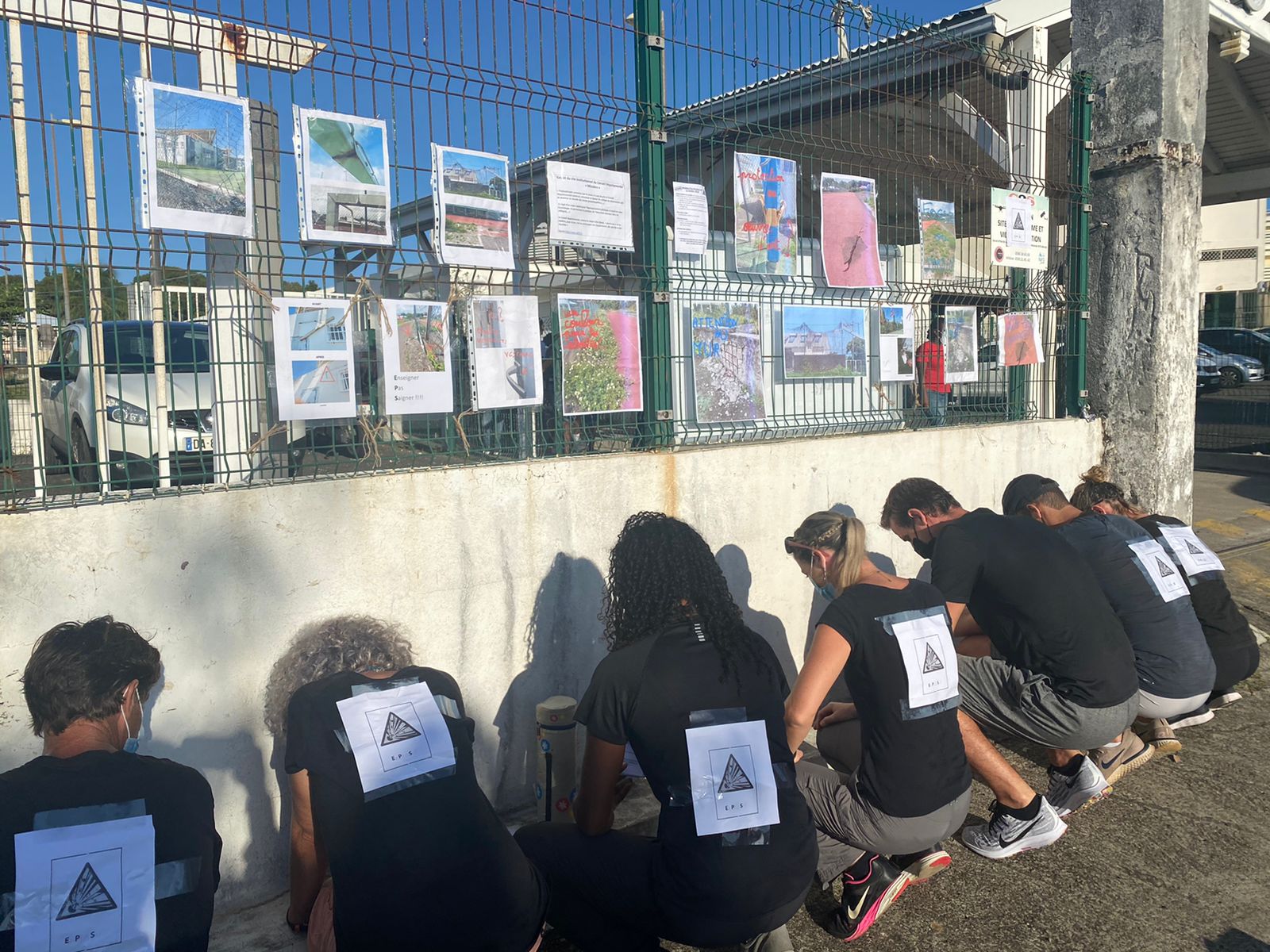     Les professeurs d'EPS ont protesté à Petit-Bourg 

