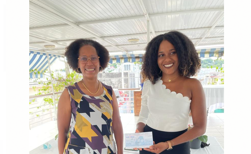     Une jeune Martiniquaise, fondatrice d'une marque de soins, récompensée par le Club Soroptimist

