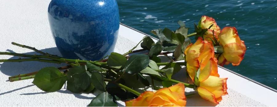     Une entreprise permet aux familles de disperser en mer les cendres de leurs proches

