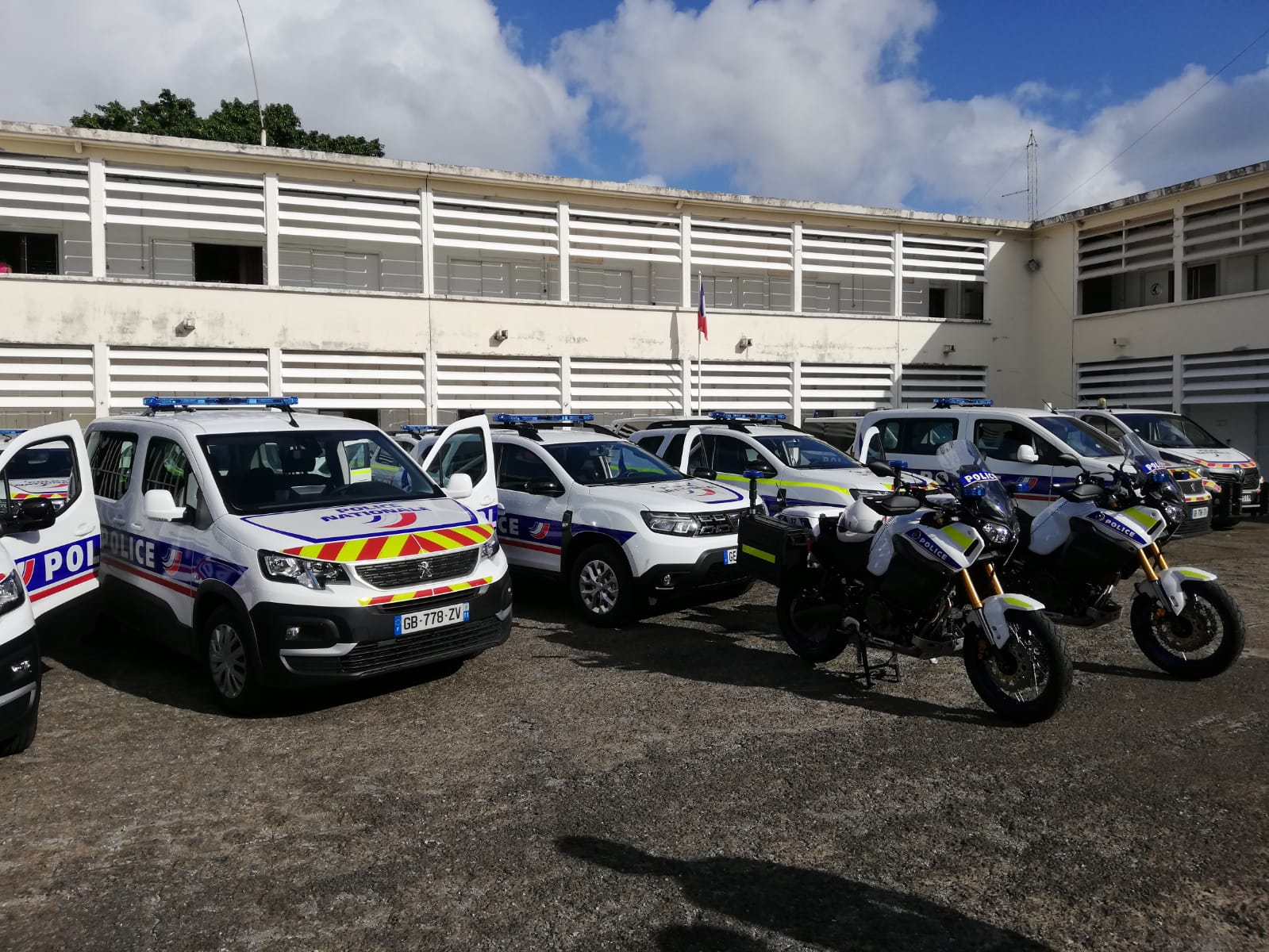     La Police Nationale dotée de nouveaux véhicules 

