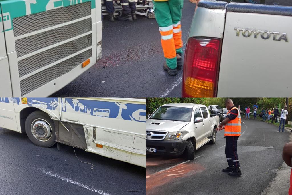     Un accident entre un bus et un véhicule utilitaire paralyse la circulation sur la route de Balata

