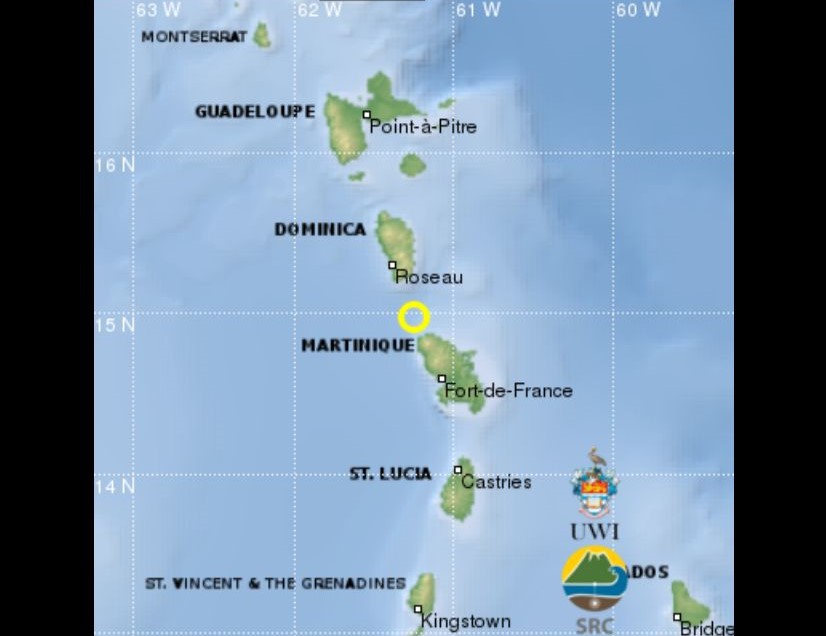     Un séisme au nord de la Martinique

