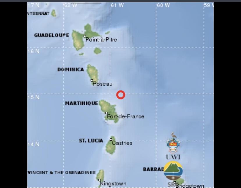     Une secousse sismique ressentie en Martinique ce samedi soir

