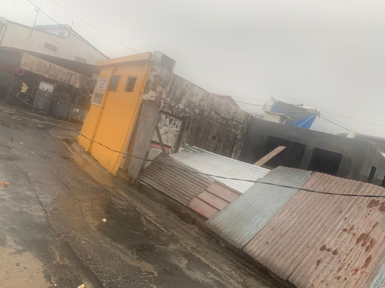     [PHOTOS] La pluie fait des dégâts au bourg de Ste Luce

