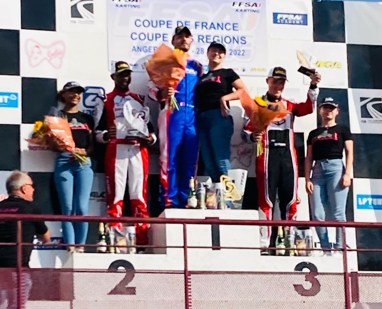     Le Martiniquais Craig Tanic finit 2e de la coupe de France de karting

