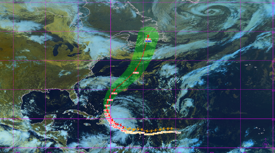     Ouragan de catégorie 2, Fiona pourrait encore se renforcer au nord-ouest des Grandes Antilles

