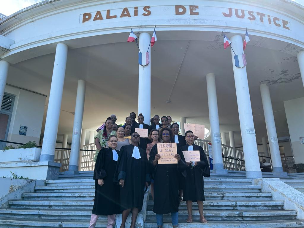     Mouvement de contestation au palais de justice de Basse-Terre

