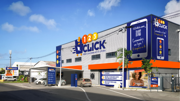     1 2 3 CLICK, un service de courses en ligne unique en Martinique

