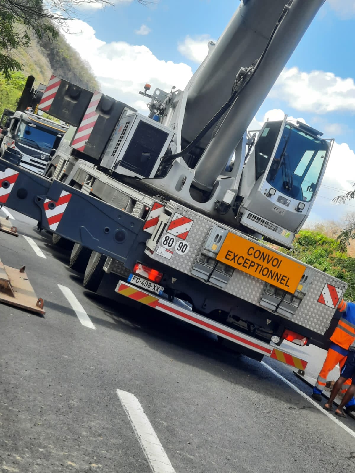 Camion accidenté à Bellefontaine : la circulation est rétablie dans les deux sens