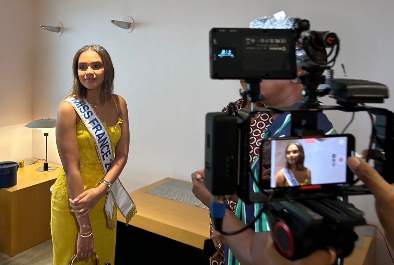     Indira Ampiot, Miss France, à nouveau de retour en Guadeloupe

