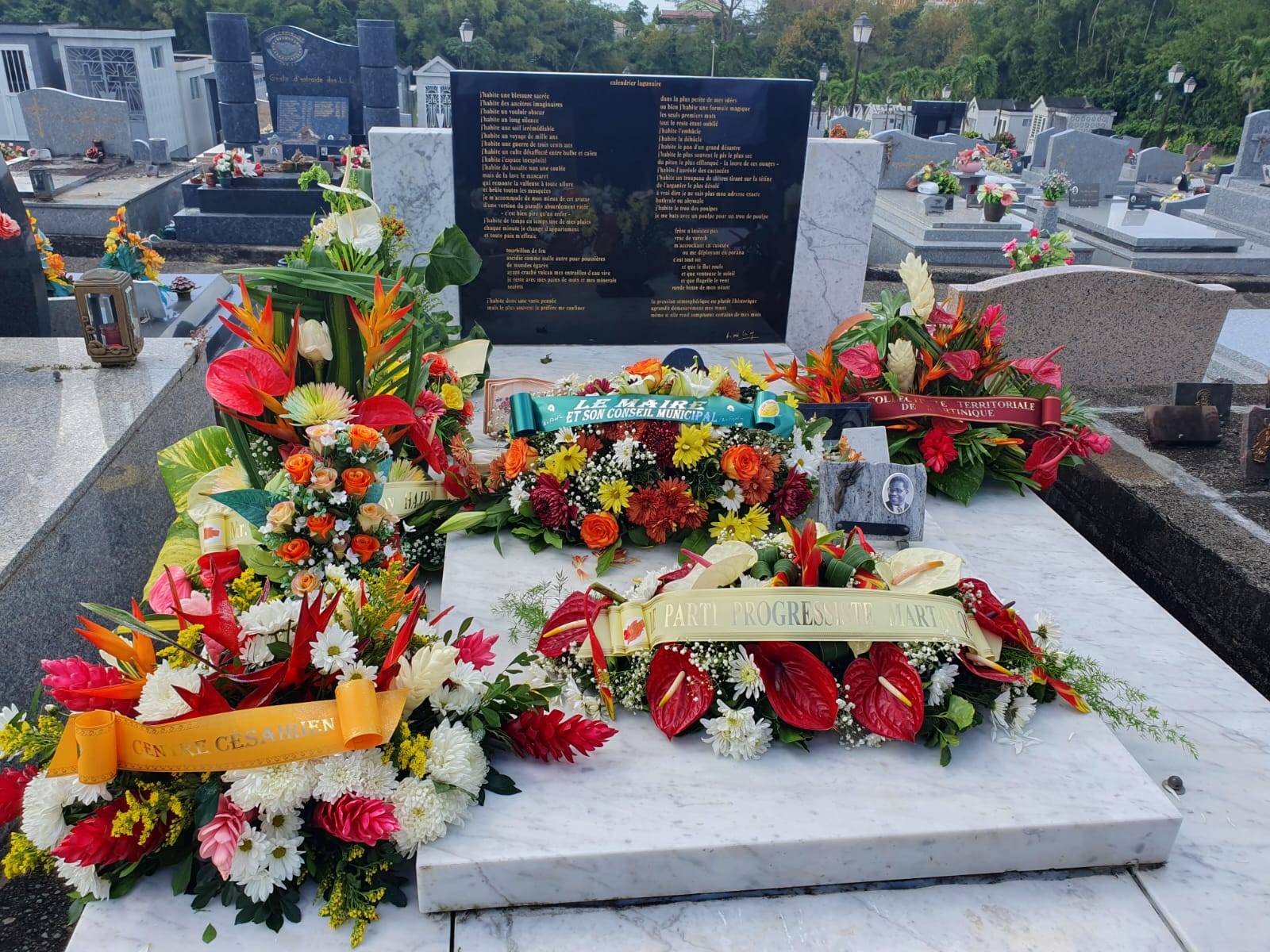 15 ans après la mort d’Aimé Césaire, un hommage rendu ce matin