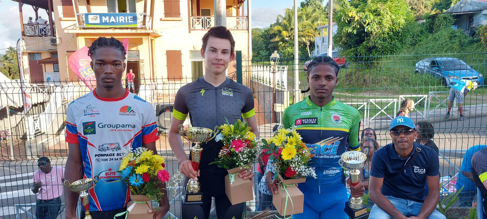     2ème étape du Tour Cycliste Junior de Martinique : victoire d’Herbaud, Louison en jaune


